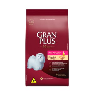 Alimento GRANPLUS MENU PERRO AD MINI POLLO & ARROZ 15KG