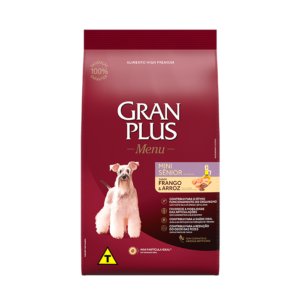 Alimento GRANPLUS MENU PERRO SEN MINI POLLO & ARROZ 10,1KG