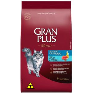 Alimento GRANPLUS GATO AD CASTRADO ATÚN & ARROZ 3KG