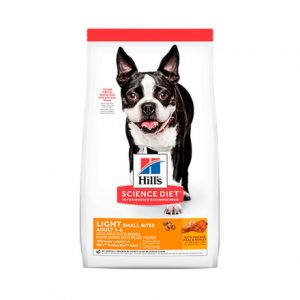 Alimento Hills Canine Science Diet – Adult Light – Small Bites – Razas Pequeñas y Mini 2.3 Kg