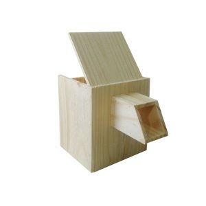 NIDO PARA AGAPORNIS CON TUNEL