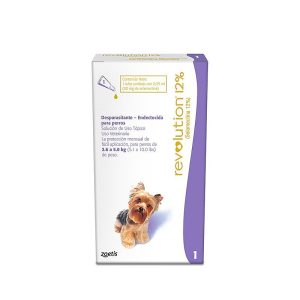 Pipeta Antiparasitaria Perro Revolution 2,5 a 5Kg