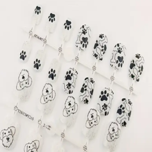 24piezas Juego de Uñas Prensa