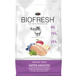 Alimento BIOFRESH GATOS ADULTOS 1,5 KG