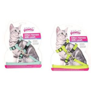 Kitten Harness 14 5 – 25/18 – 30cm W/1 2 Leash – Green