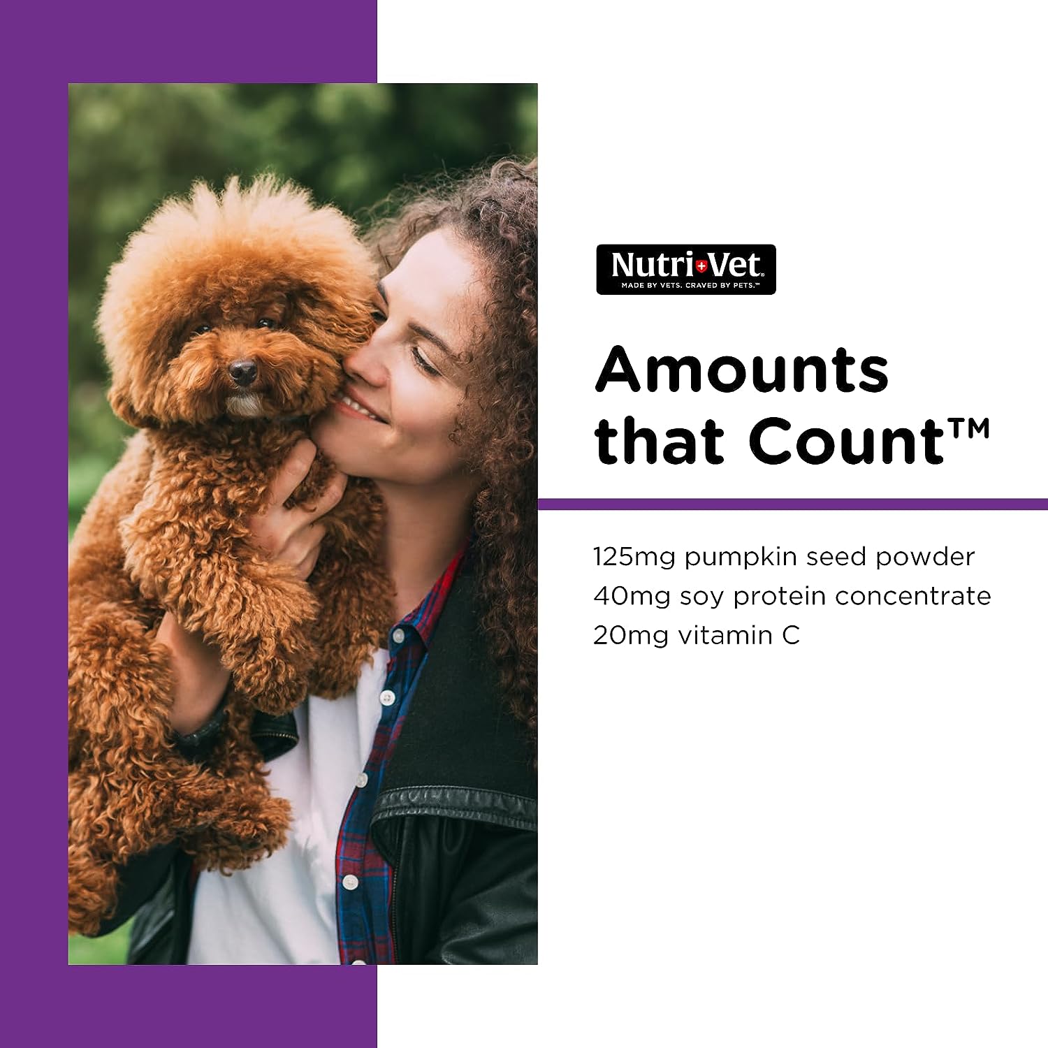 NUTRI-VET BLADDER CONTROL CHEWABLES-Suplemento para ayudar a reducir la incontinencia urinaria en perros-90 tabletas - Imagen 4