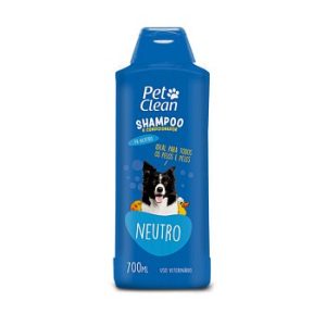 Shampoo y Acondicionador Perro PH Neutro Pet Clean 700ml