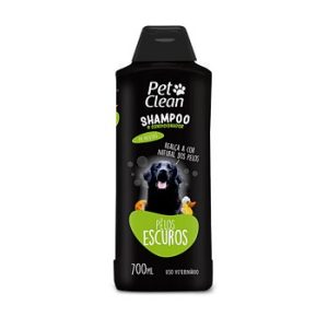 Shampoo y Acondicionador Perro Pelo Oscuro Pet Clean 700ml