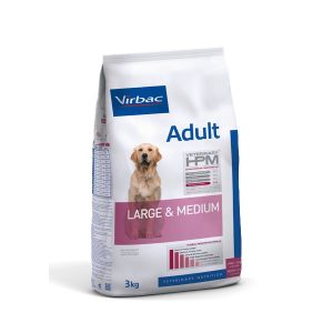 Alimento VIRBAC – HPM ADULT DOG LARGE & MEDIUM 3KG