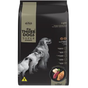 Alimento THREEDOGS SUPER PREMIUM LIGHT 15 + 2 KG POLLO Y BONIATO