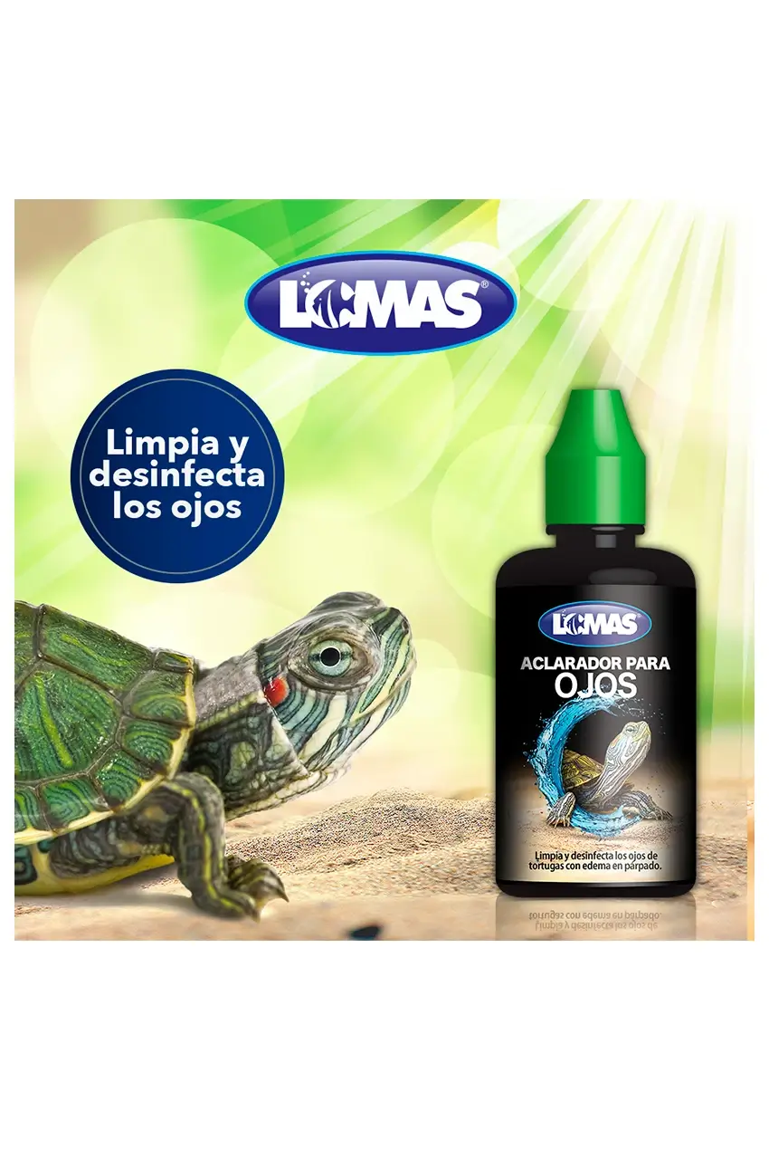 Aclarador de Ojos para Tortugas 30 ml Lomas - Imagen 3