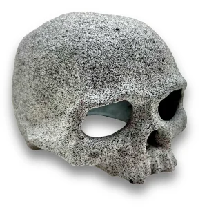 Adorno Acuario Calavera de Piedra