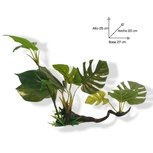 Tronco De Mangle Manglar Adorno Plantas Para Acuario Pecera