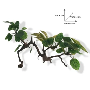 Tronco De Mangle Manglar Adorno Plantas Para Acuario Grande