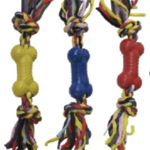 Cuerda Con Hueso Plastico