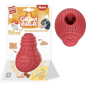 Foco En Caucho Gigwi Bulb Juguete Alimentador Para Perros