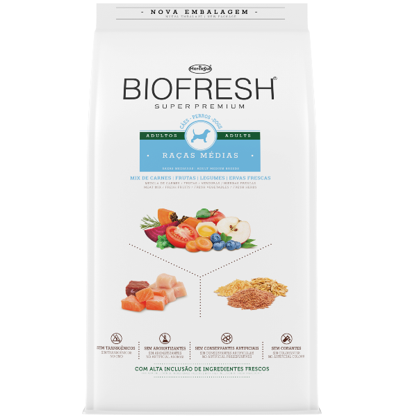 Alimento BIOFRESH ADULTOS RAZAS MEDIAS 15 KG