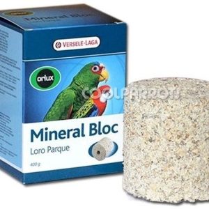 Bloque mineral Loro Parque 400 grs