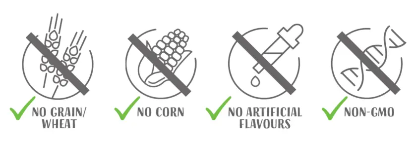 TREATS CATIT NIBBLY JERKY POLLO & PESCADO STRIPS- Grain free 30g - Imagen 2