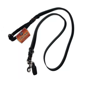 Cadena de piel con asa