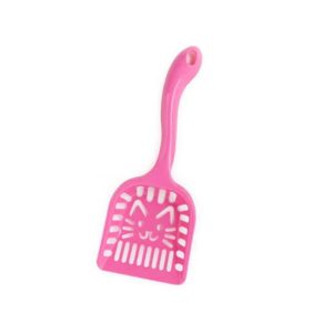 PALA HIGIENICA CON CARA DE GATO