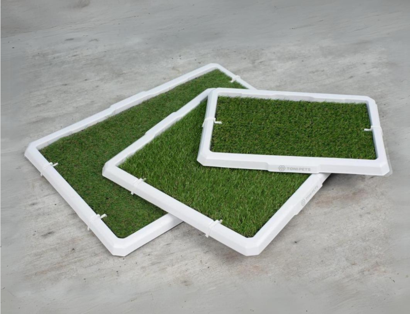 BANDEJA SANITARIA C/CESPED PARA HEMBRAS GRANDES