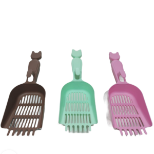 PALA HIGIENICA MANGO CARA DE GATO