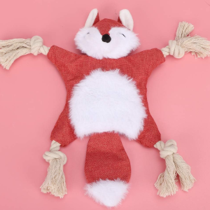 ZORRO DE PELUCHE C/RUIDO A PAPEL