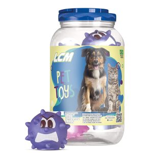 POTE CON 6 PELOTAS ENOJADAS