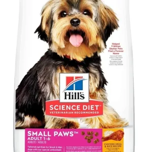 Alimento Hills Canine Science Diet – Adult 1-6 años – Small Paws – Razas Pequeñas y Mini 7 Kg