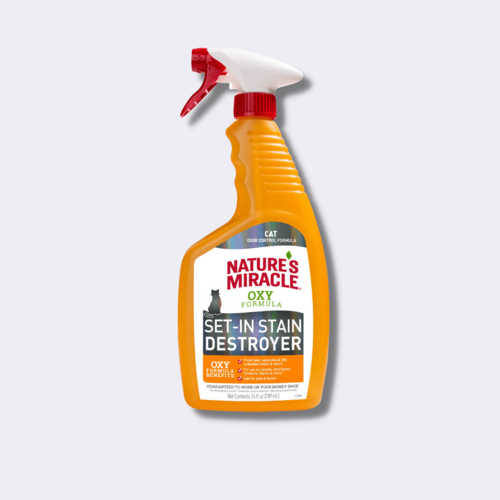 Spray Anti-Manchas y Olores de gatos Nature’s Miracle Orange Oxy Formula Set-In Stain Destroyer