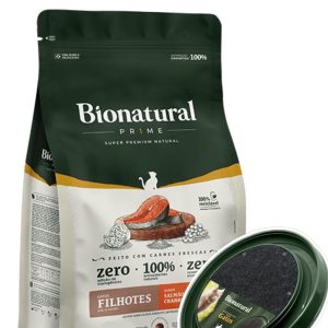 Bionatural Prime Gatito Sabor Salmon, Maracuya, Arandano y Chia 7.5kg + Regalo
