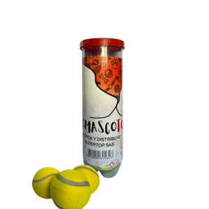 TUBO DE 3 PELOTAS DE TENIS