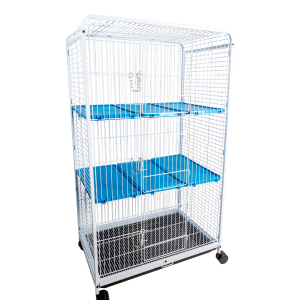 JAULA/ AVIARIO GRANDE 3 NIVELES JEL PLAST