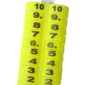 Anillas Plástico Gallinas 18mm con serial