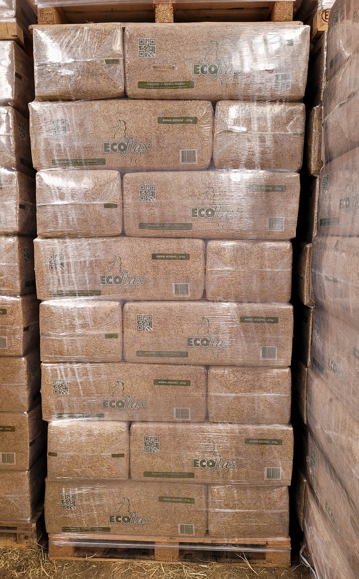 21 Fardos ECOFLAX PAJA DE LINO