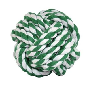 Bola De Hilo Blanc/Verde 7 Cm
