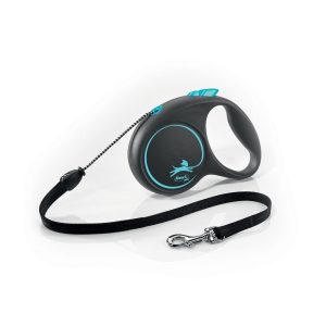 FLEXI RETRACTABLE BLACK DESIGN M-Azul