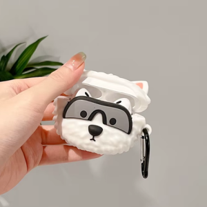 Funda de auriculares 3D West Highland White Terrier para AirPods Pro 2