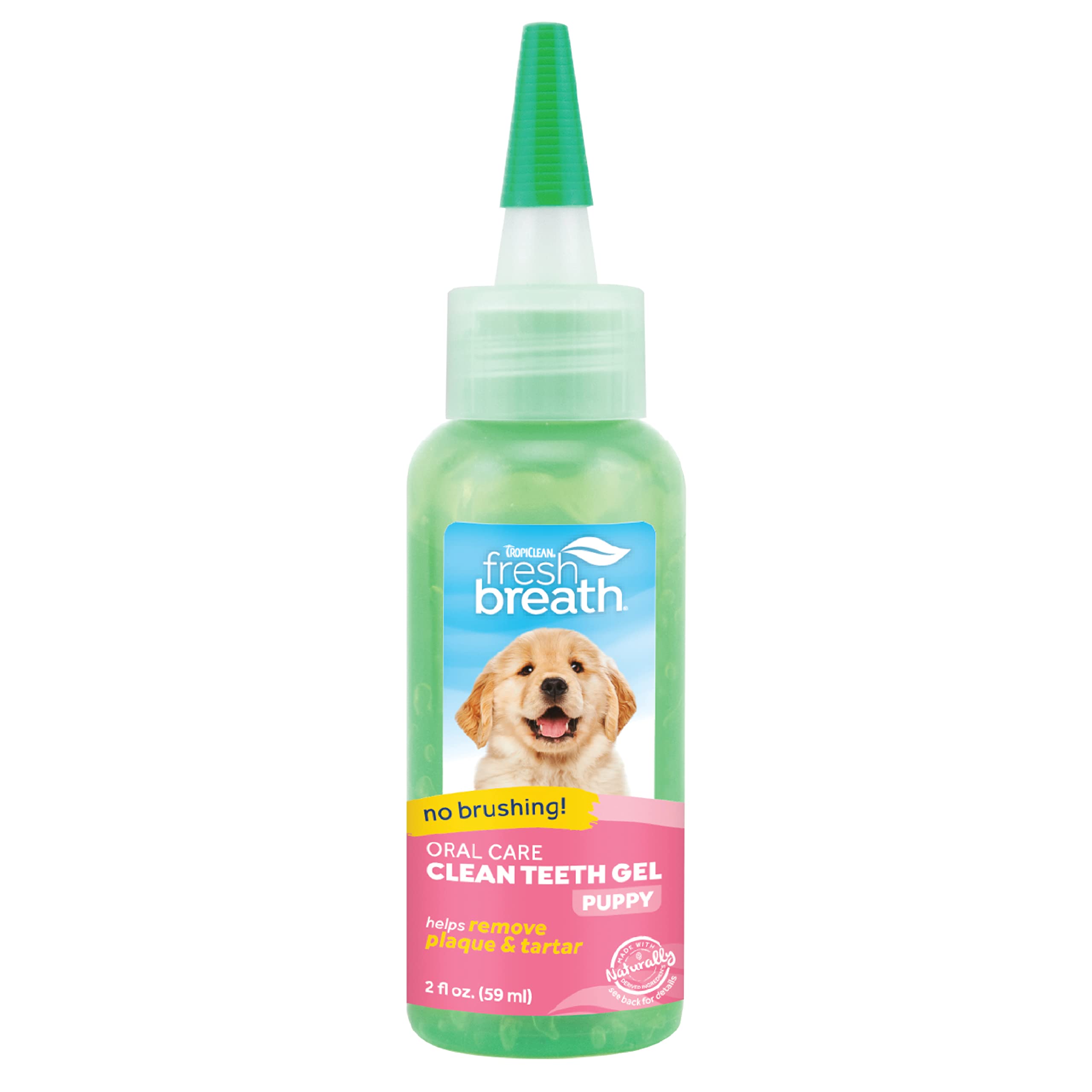 FRESH BREATH ORAL CARE CLEAN TEETH GEL -Gel cuidado dental cachorro 2oz