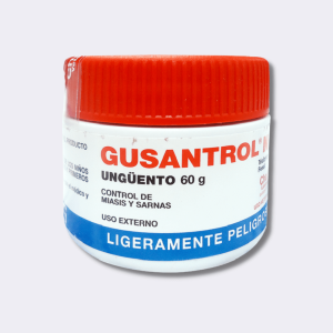 GUSANTROL POMADA FRASCO 60 GRAMOS