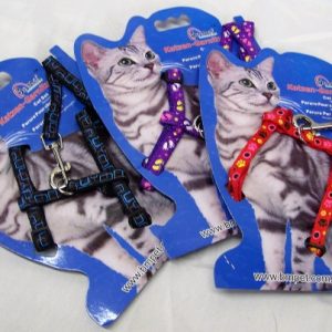 Correa Con Arnes P/Gatos 1.00×120 cm