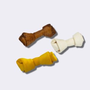 BONGO, HUESO DE CARNAZA, TAMAÑO 7-8″ (Pulgadas) 1 UNIDAD SABORES: POLLO, CARNE, NATURAL, SNACKS, PREMIOS PARA PERROS