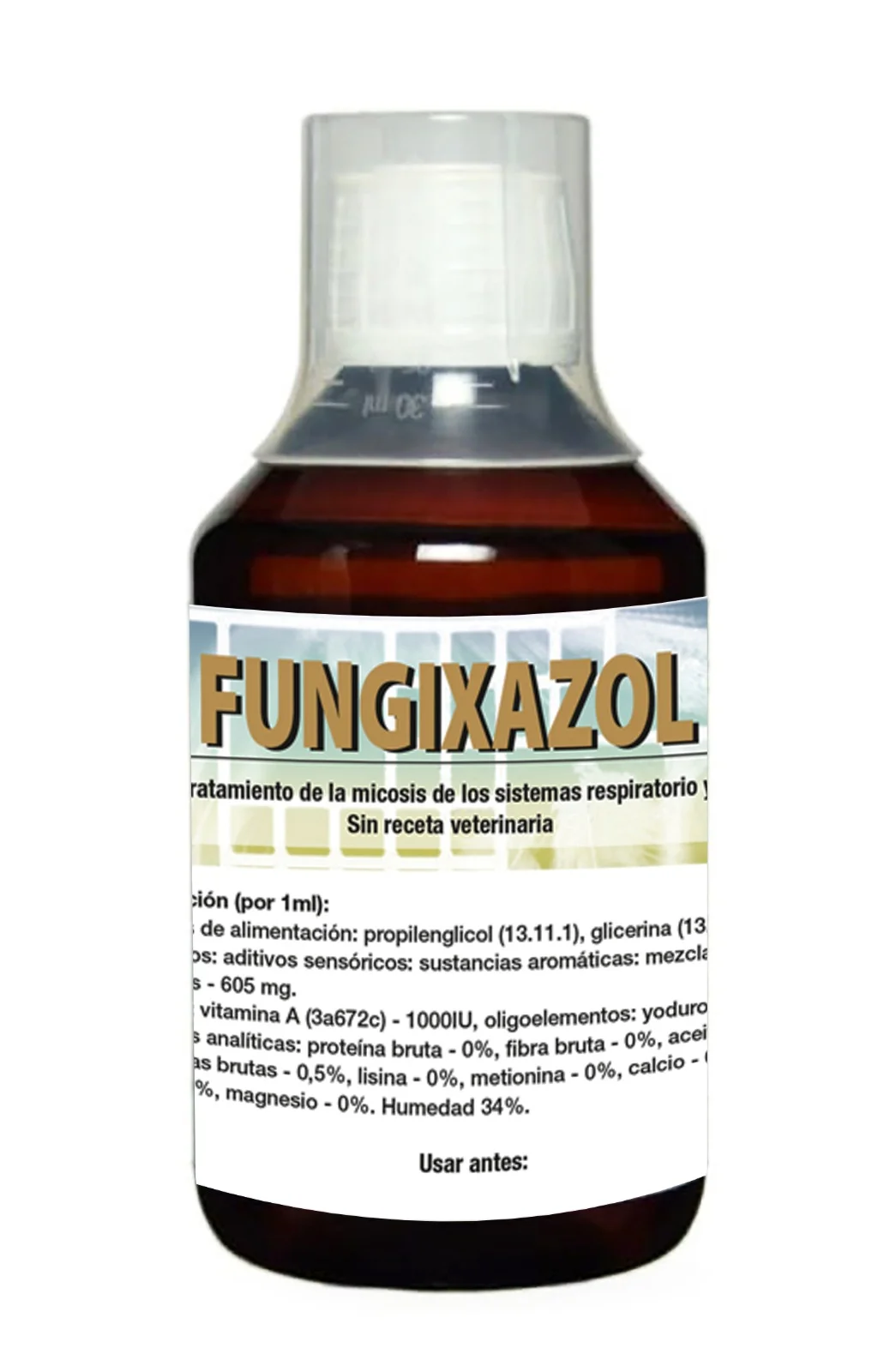 FUNGIXAZOL AVES 250ml. contra micosis y enfermedades fungicas