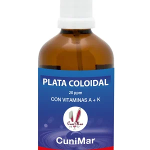 PLATA COLODIAL 20 ppm CON VITAMINAS A y K