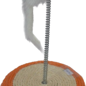 JUGUETE PARA GATOS – RESORTE CON RATÓN