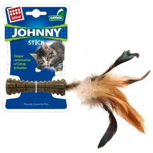 Palo Gigwi De Catnip Hierba Gatuna Con Plumas Para Gato