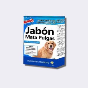 JABÓN BONGO MATA PULGAS Y GARRAPATAS 80 g