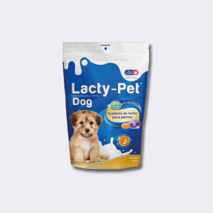 LECHE LACTY PET DOG 450 GR. (Incluye mamila – pachita- mamón adicional y medidor)