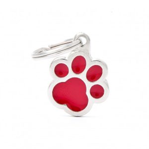 RED PAWPRINT